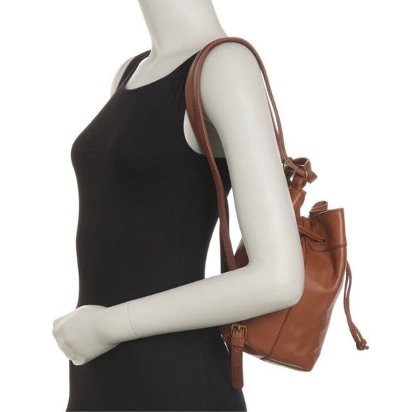 HOBO Ramble Leather Drawstring Shoulder / Backpack